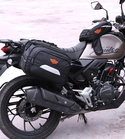 Mustang 50L Saddle Bag+Jaws 18L Tank Bag