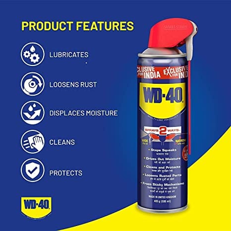 Pidilite WD 40 Multipurpose Smart Straw Spray