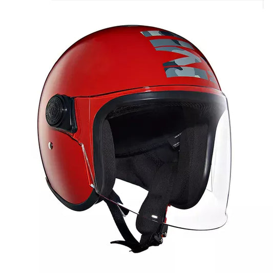 RE Coopter Camo Printed MLG Open Face Helmet GT Red