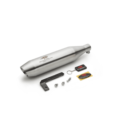 Red Rooster Rumbler Max–Matte Exhaust for RE Meteor 350