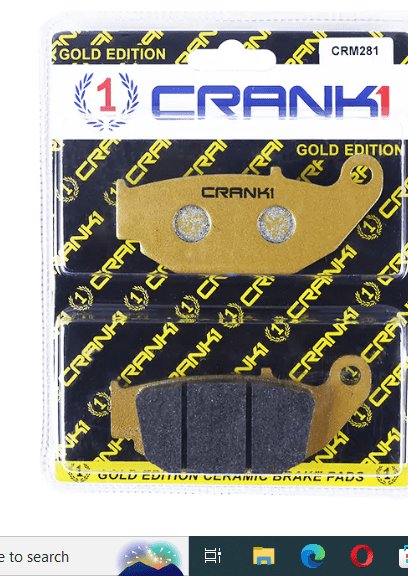 CRANK1 Ceramic Brake Pad for Suzuki Gixxer 150