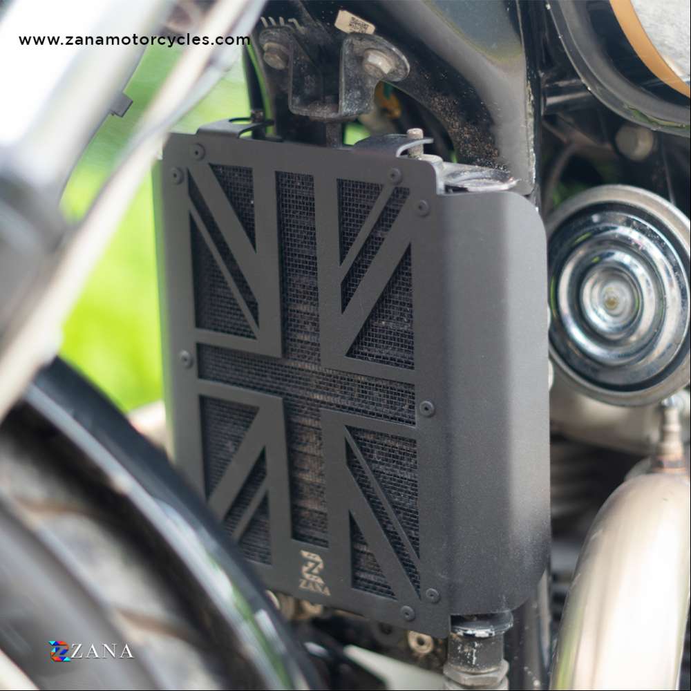 Radiator Guard All Black for GT & Interceptor 650