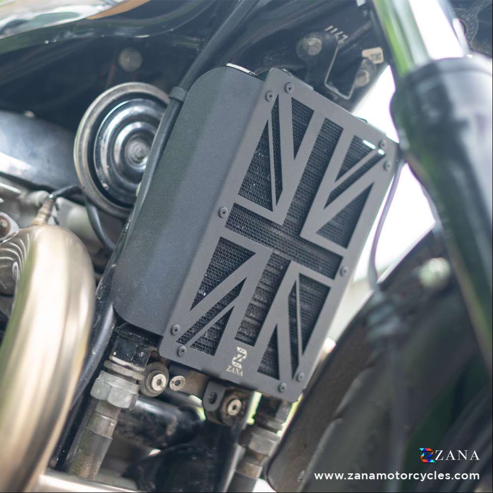 Radiator Guard All Black for GT & Interceptor 650