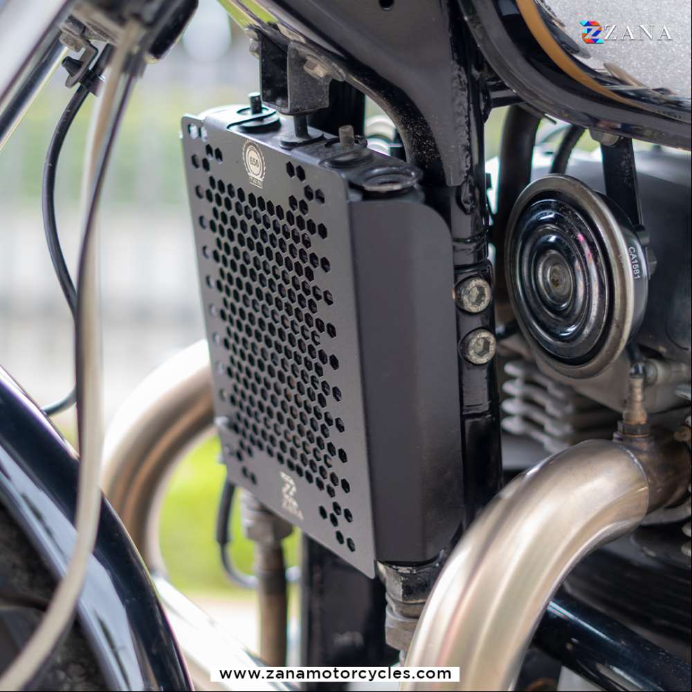 Radiator Guard Black for GT & Interceptor 650