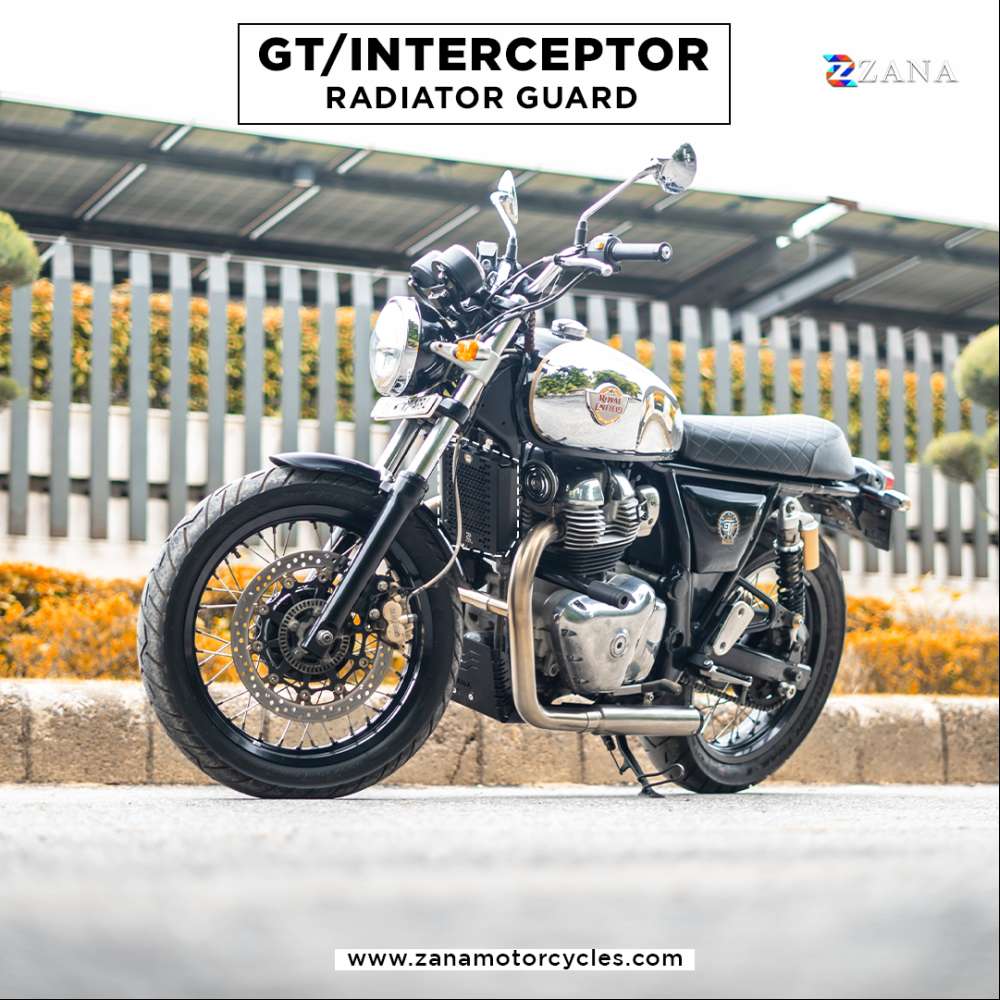 Radiator Guard Black for GT & Interceptor 650