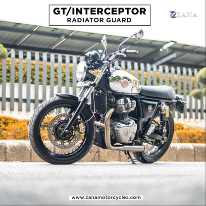 Radiator Guard Black for GT & Interceptor 650
