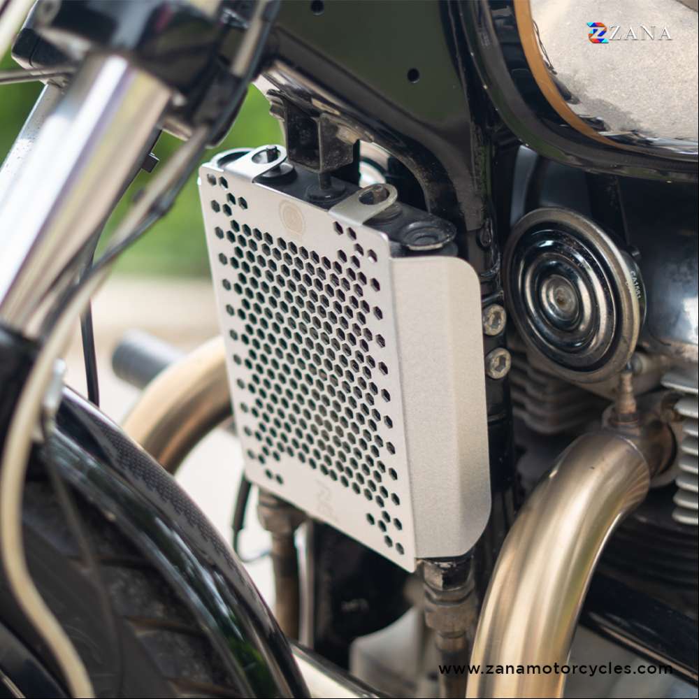 Radiator Guard Silver for GT & Interceptor 650