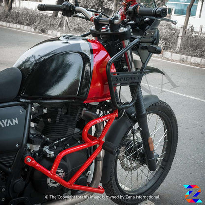 Red Engine Frame for Himalayan BS6 and Scram 411