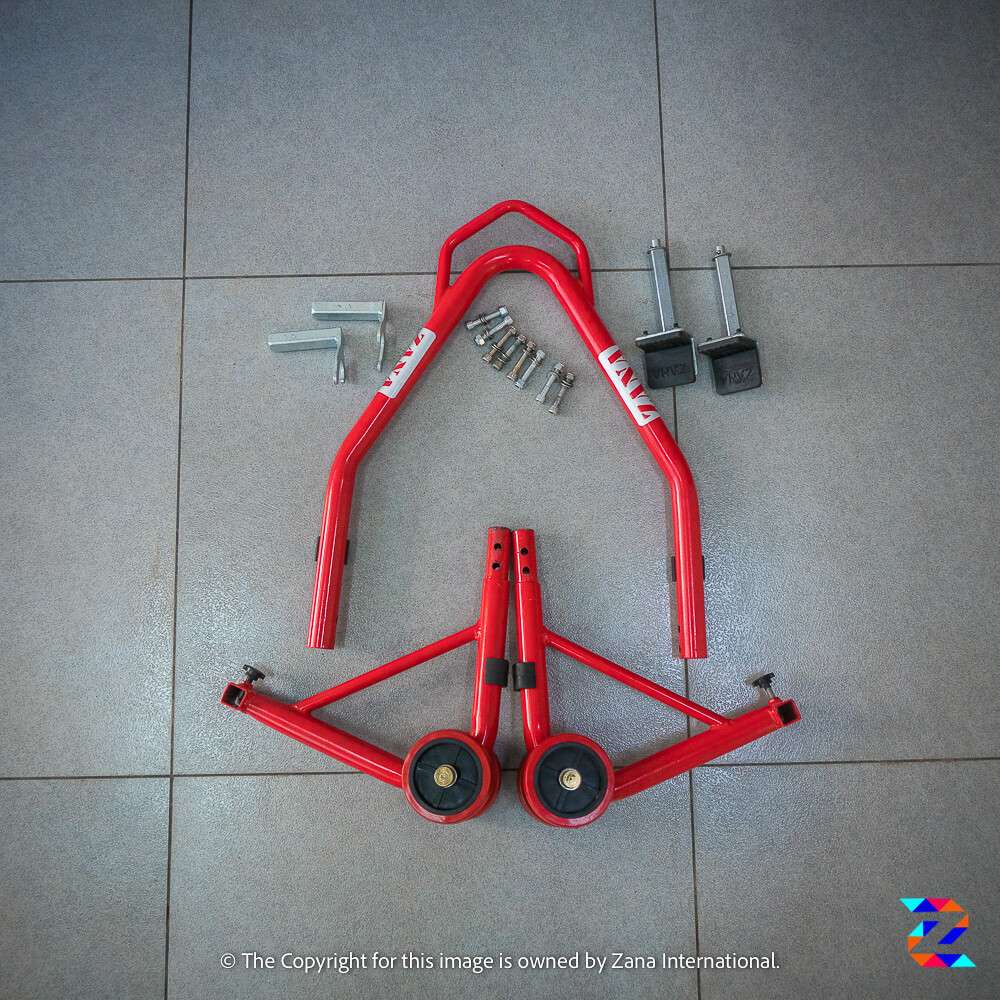 Red Paddock Stand for Duke 250 and 390