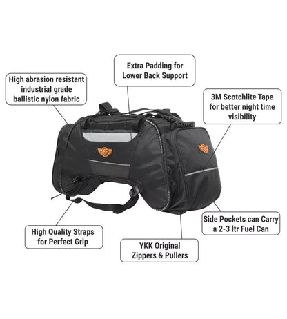 Rhino 50L Tail Bag and 28L Shark Tank Bag