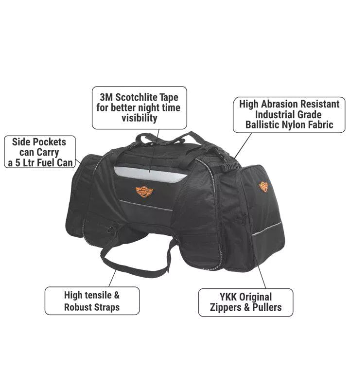 Rhino 70L Tail Bag with Rain Cover