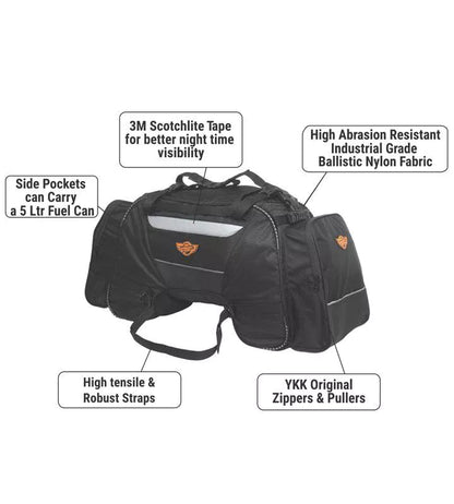 Rhino 70L Tail Bag with Rain Cover