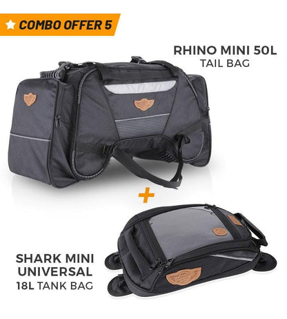 Rhino Tail Bag and Shark Mini Tank Bag