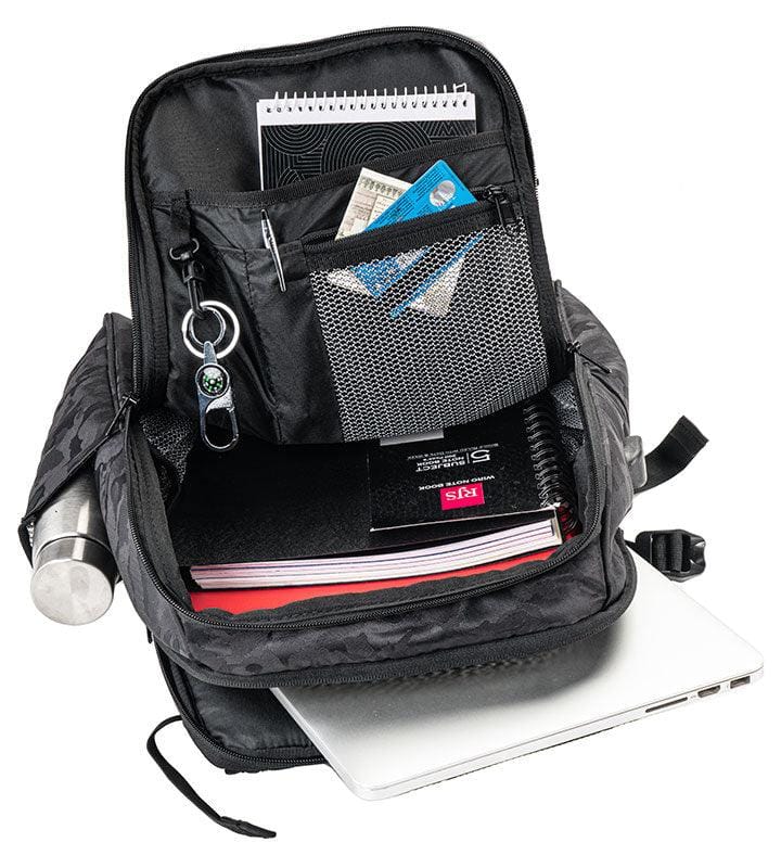 Robin 30L Laptop Backpack-Black