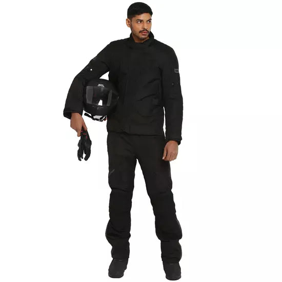Royal Enfield Gravity Drystar Black Riding Jacket