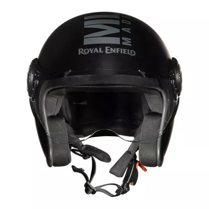 Royal Enfield Jet Open Face MLG Helmet - Matt Black