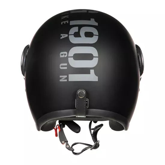 Royal Enfield Jet Open Face MLG Helmet - Matt Black