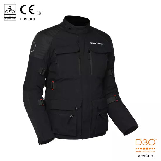 Royal Enfield Nirvik Riding Jacket Black
