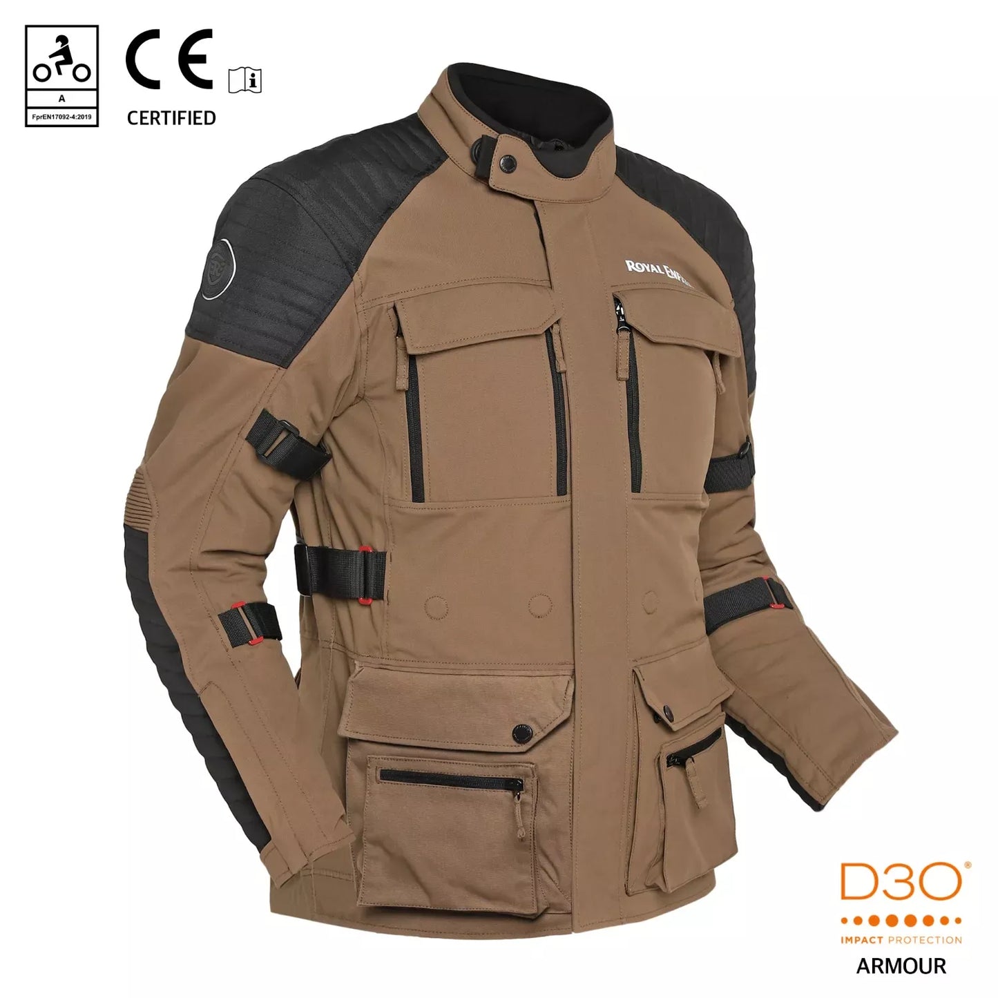Royal Enfield Nirvik Riding Jacket Brown