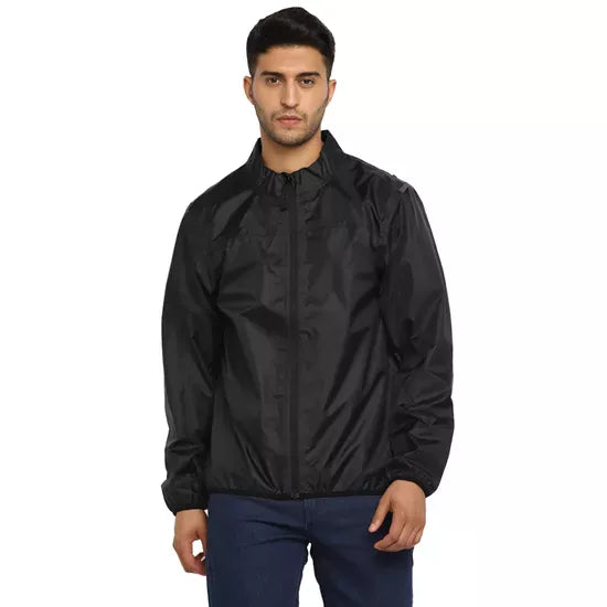 Royal Enfield Rain Jacket-Black
