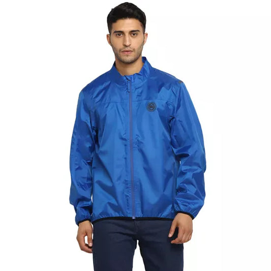 Royal Enfield Rain Jacket- Blue