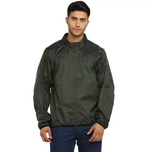 Royal Enfield Rain Jacket-Olive