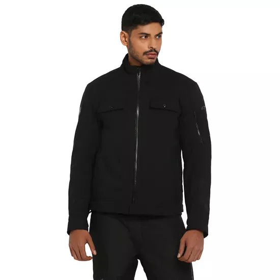 Royal Enfield Solano Waterproof Black Riding Jacket