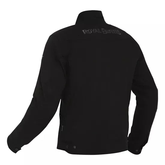Royal Enfield Solano Waterproof Black Riding Jacket