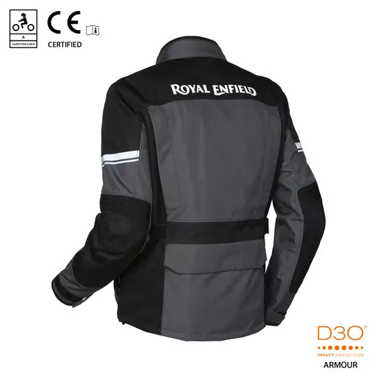 Royal Enfield Stormraider Grey Riding Jacket