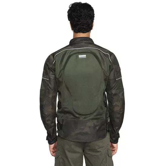 Royal Enfield Streetwind V2 Jacket-Olive Camo