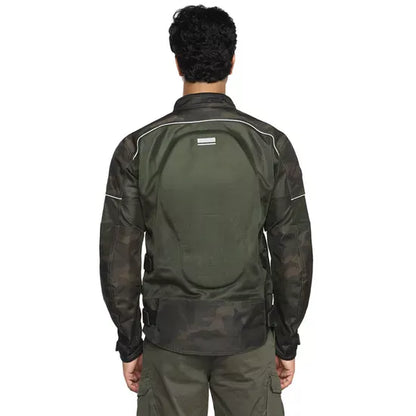 Royal Enfield Streetwind V2 Jacket-Olive Camo