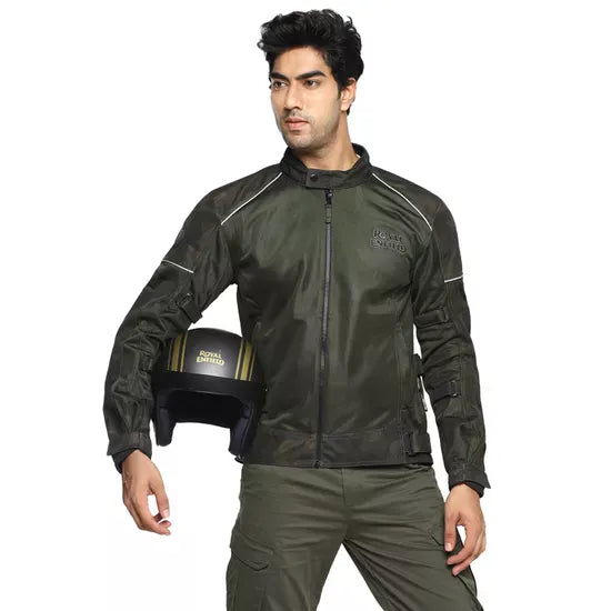 Royal Enfield Streetwind V2 Jacket-Olive Camo