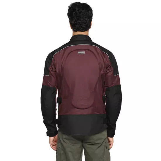 Royal Enfield Streetwind V2 Jacket-Red