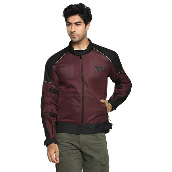 Royal Enfield Streetwind V2 Jacket-Red
