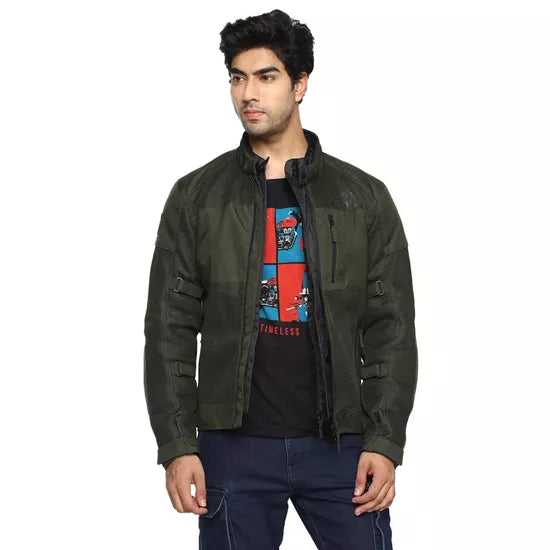 Royal Enfield Windfarer Riding Jacket Olive