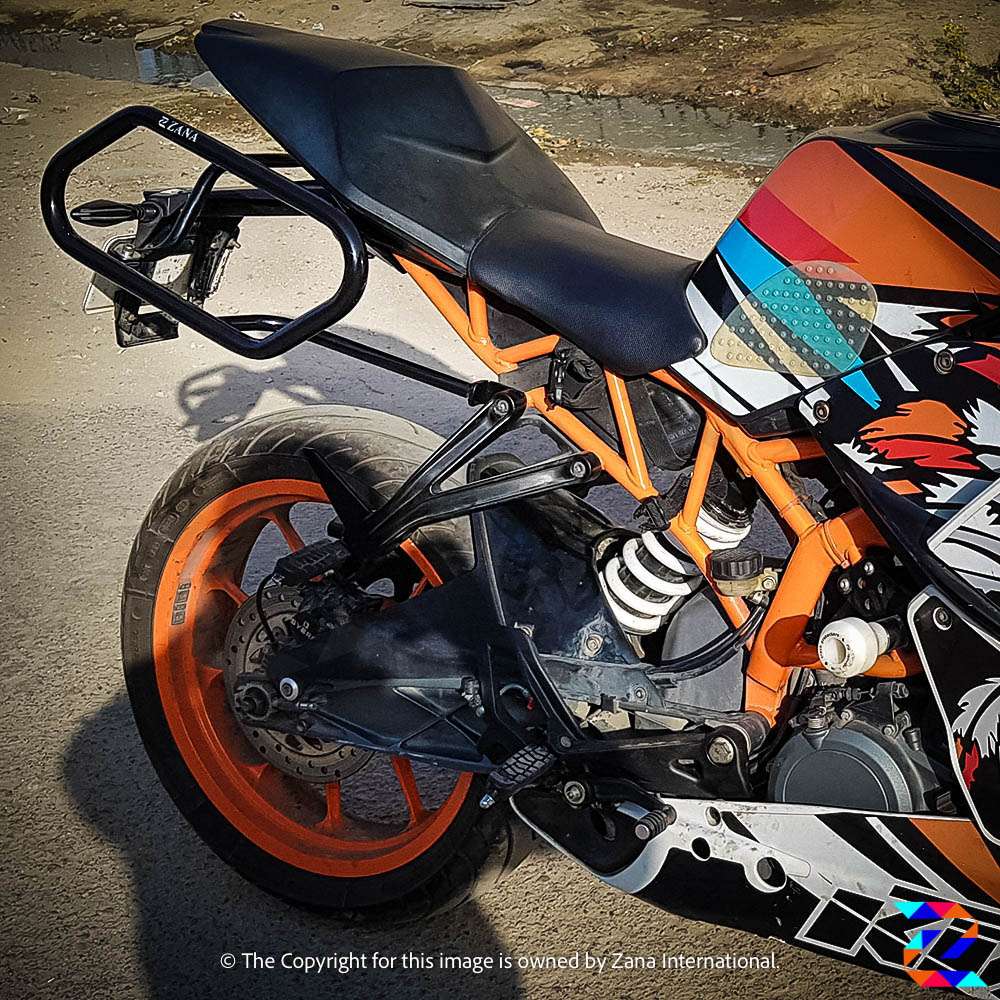 SADDLE STAY MATT BLACK KTM RC 200 and 390