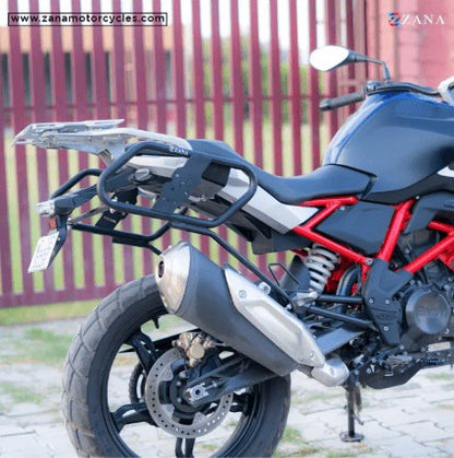 Zana SADDLE STAY MS BLACK WITH JERRY CAN MOUNT BMW G 310 R ZI-8238
