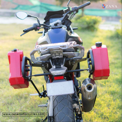Zana SADDLE STAY MS BLACK WITH JERRY CAN MOUNT BMW G 310 R ZI-8238