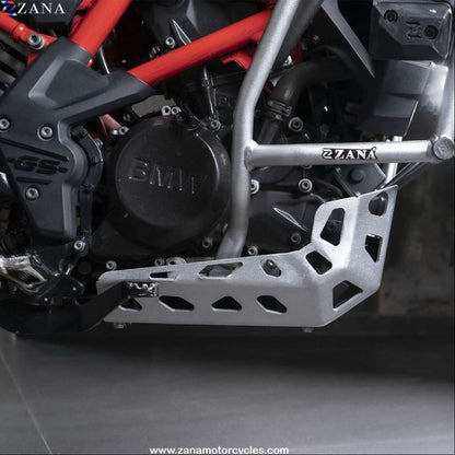 Silver Sump Guard for BMW G310 GS