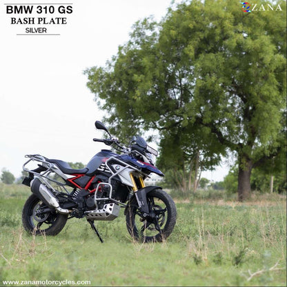 Silver Sump Guard for BMW G310 GS