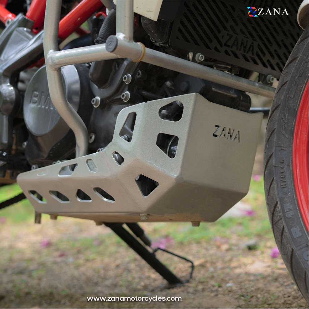 Silver Sump Guard for BMW G310R