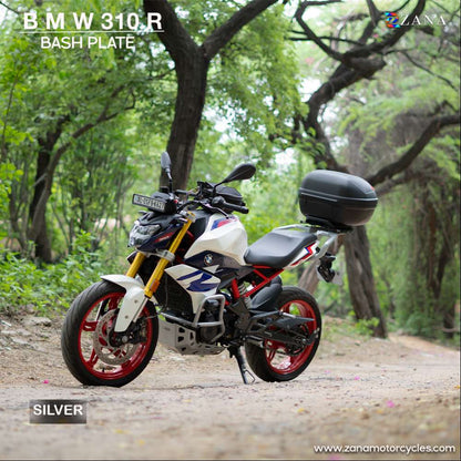 Silver Sump Guard for BMW G310R