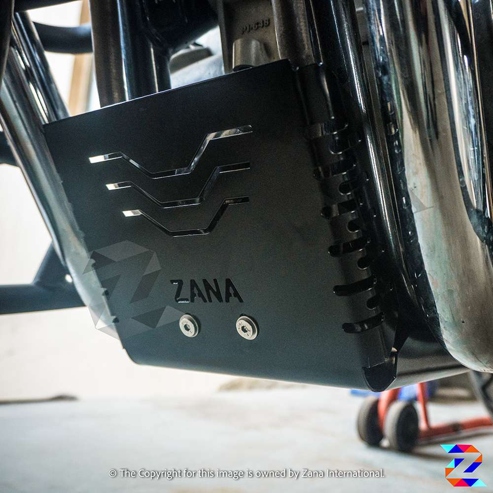 Sporty Bash Plate for GT-Interceptor 650