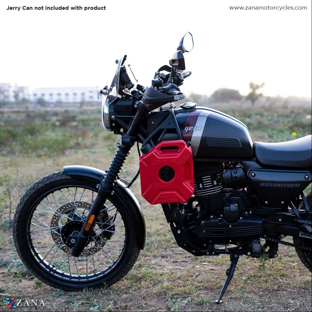 Tank Protection Guards and for Yezdi Adventure