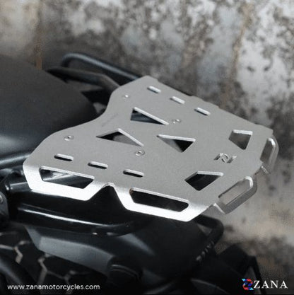 Zana Top Rack plate Aluminium Silver For Himalayan 450 ZI-8466