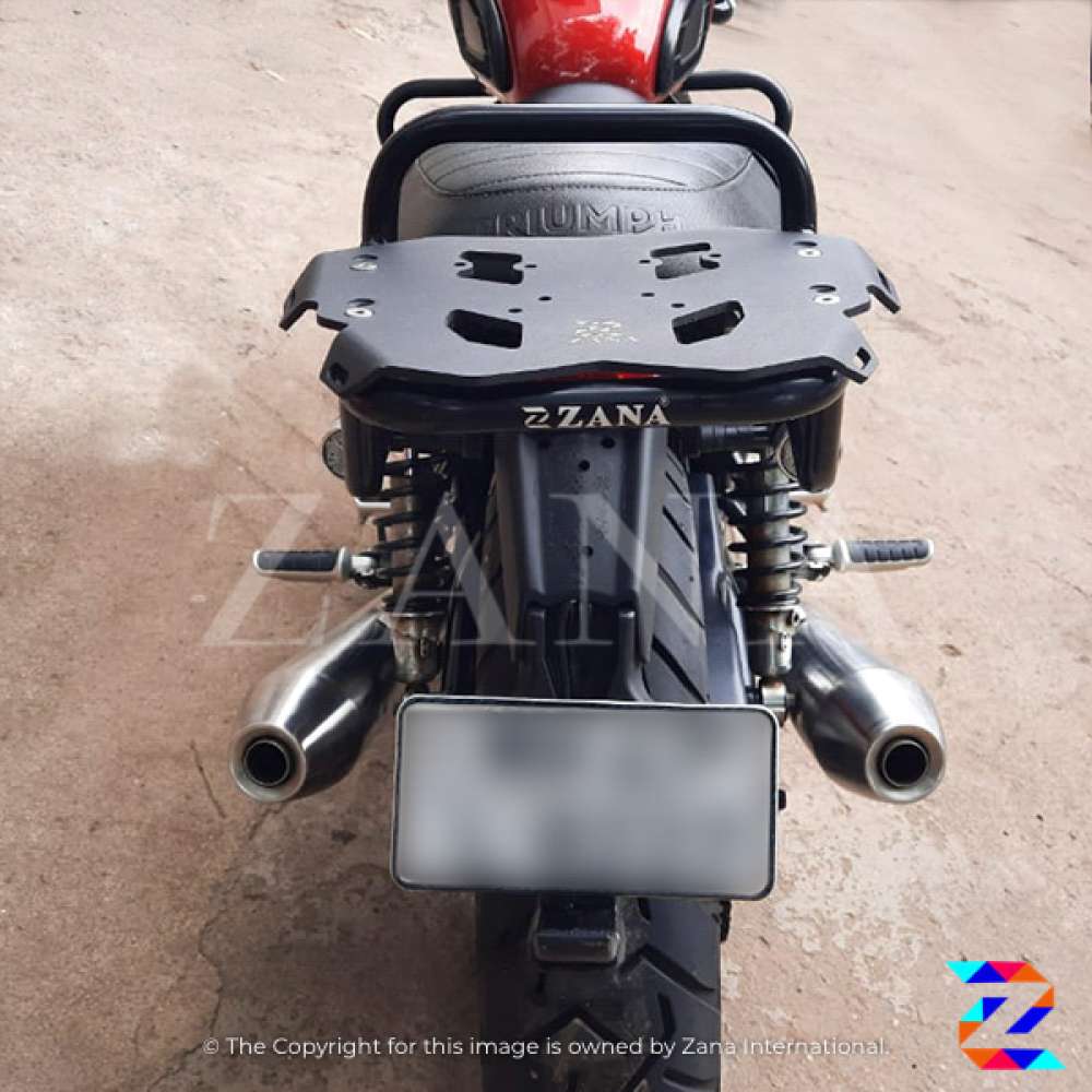 Top Rack T-1 with Plate for Triumph Street Twin
