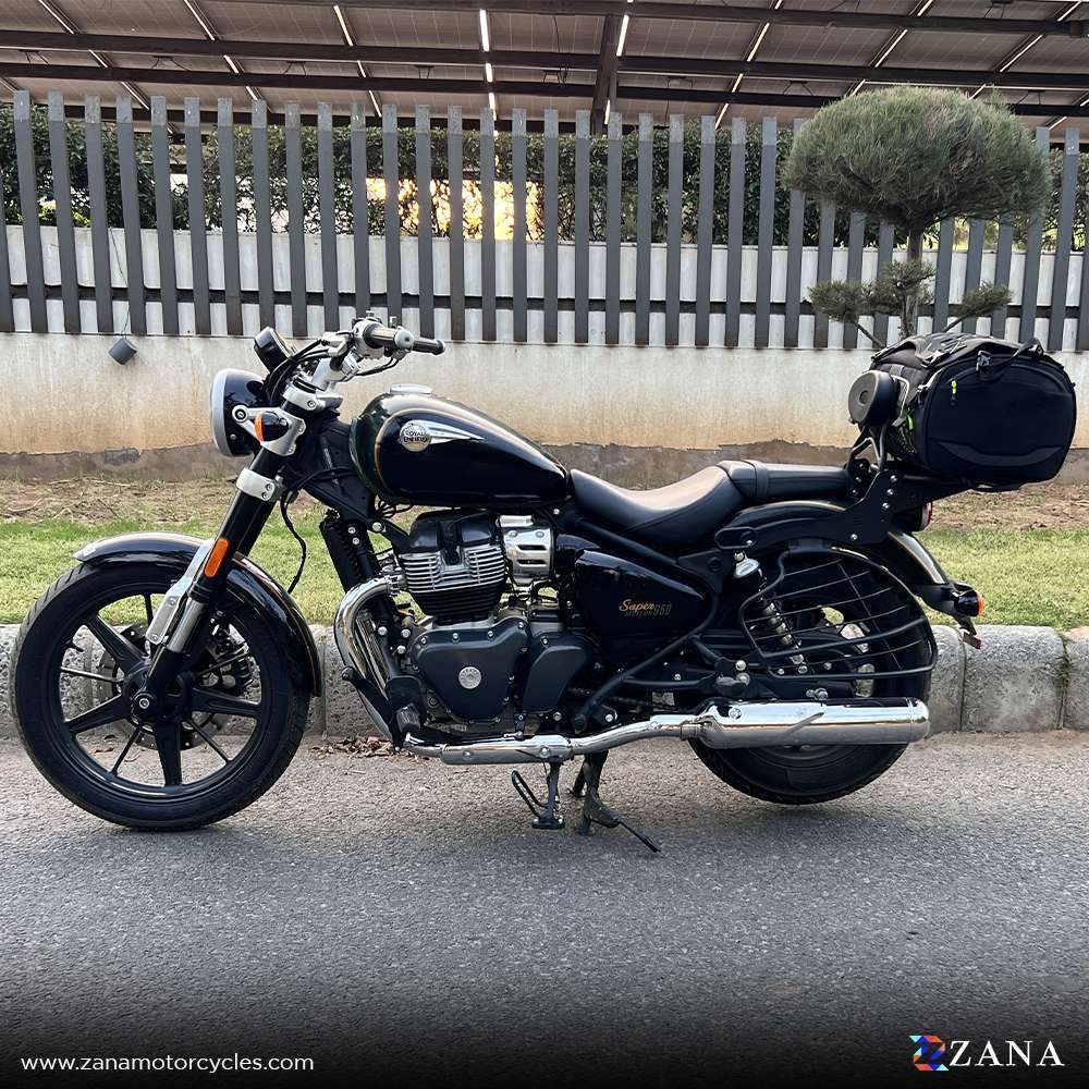 Top Rack with Pillion Backrest for RE Meteor 650