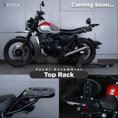 Top Rack for Yezdi Scrambler