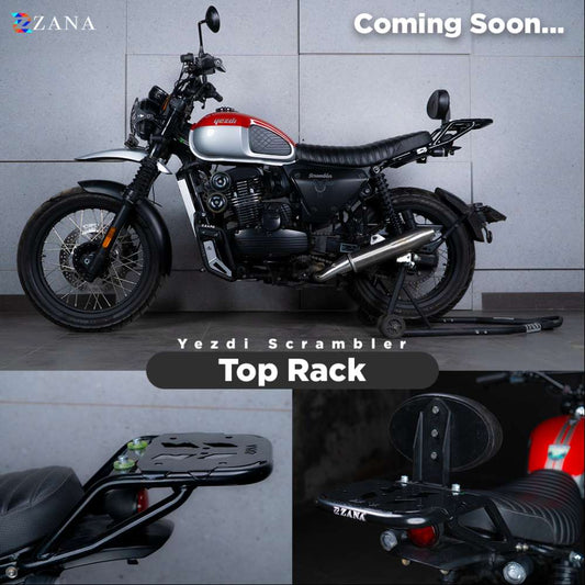 Top Rack for Yezdi Scrambler