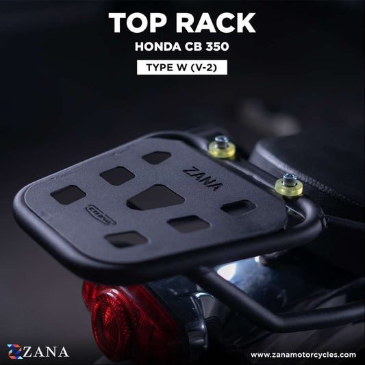 Top Rack with Plate New W-1 Honda Hness CB350